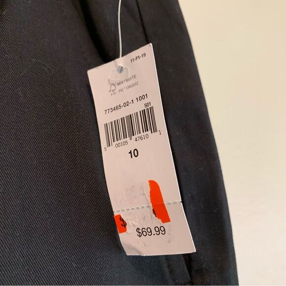 Gap Dressy Trouser wide leg pants in Black Lyocell size 10 - Picture 6 of 7